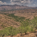 Sierra Los Pinitos from Sierra Azul