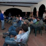 Dr. Rodrigo Medellin holding a workshop at El Aribabi